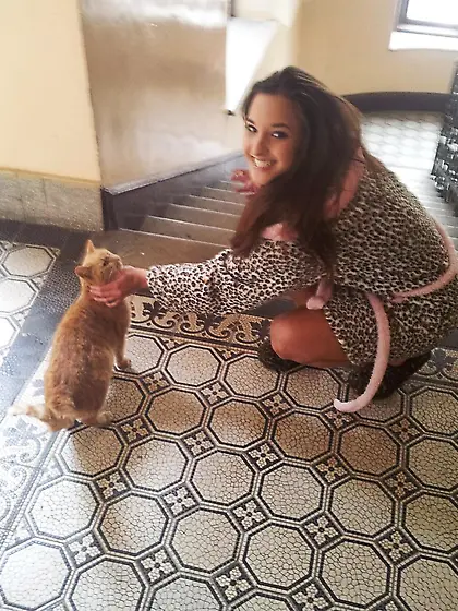 Attractive Hungarian pornstar shows an unknown side of her every