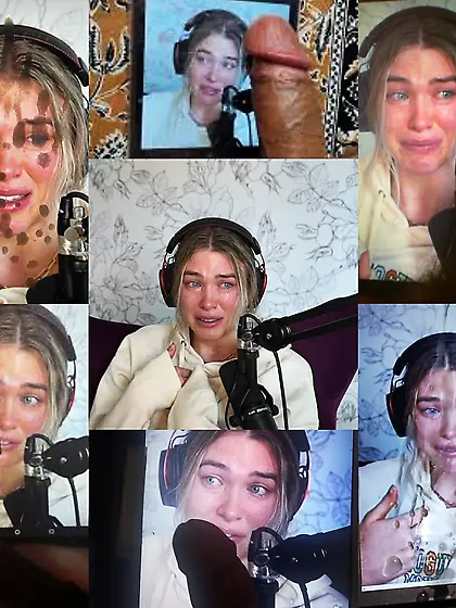 qtcinderella crying trib collage