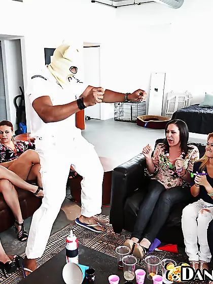 Hardcore interracial party