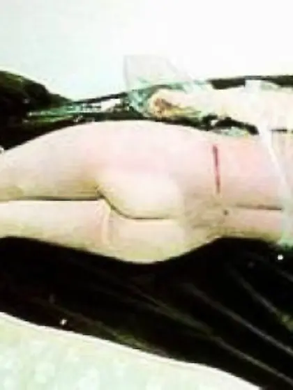 Real naked bodies wrapped in plastic