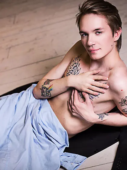 White young man erickmoon