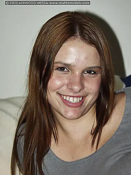 Joey Lane with small tits and pink snatch takes off her black br