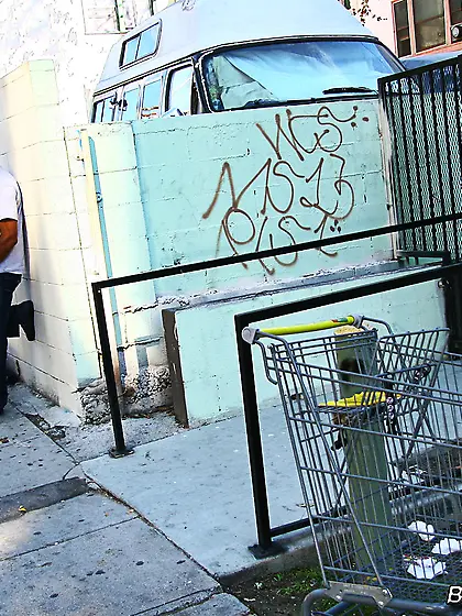 Pink dress brunette bombshell gets fucked by two hung black dude