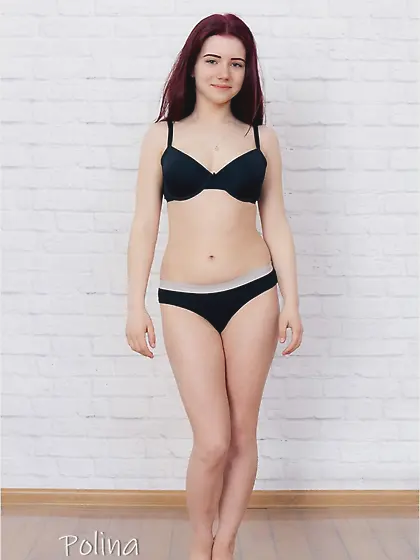 Polina highschool student poses nude in casting