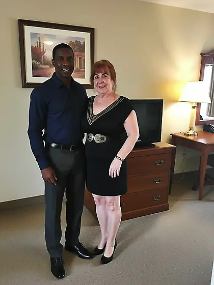 Mature wife interacial