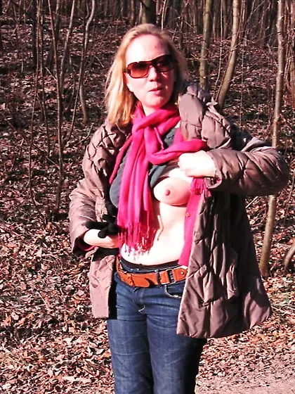 A fresh sight in the autumn forest