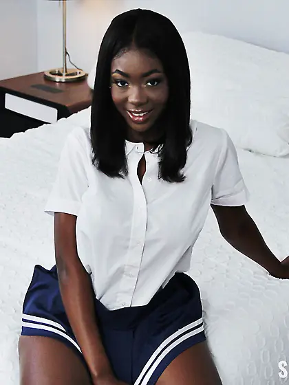 Horny girl demonstrates her grasping to get more and more