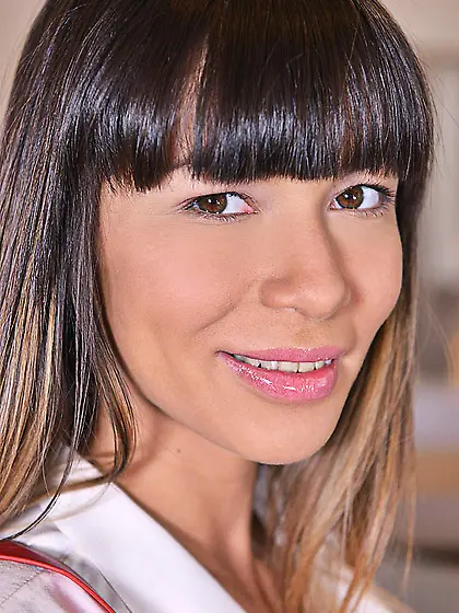 Two cute European schoolgirls are eager for that old man meat