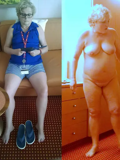 my wife big belly sagging tits