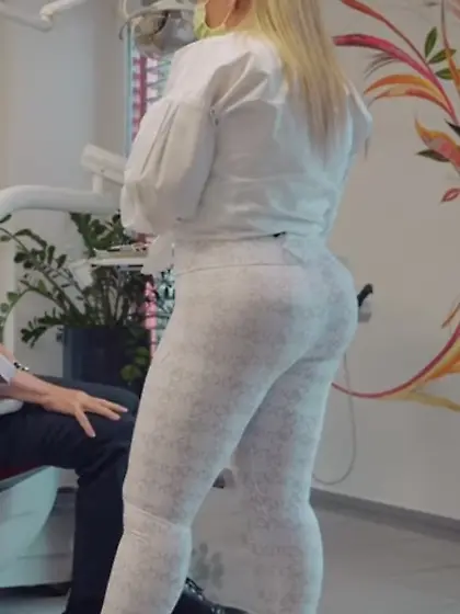 Hot Mature Dentist Spandex Vtl