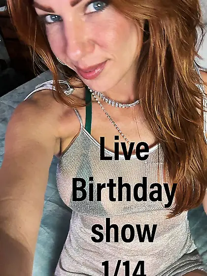 Birthday Cam show January 14th