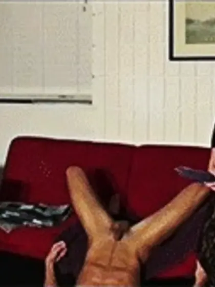 Dude choking chick latex