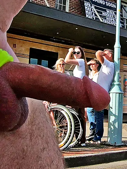 WNBR erection flasher Byron Bay exhibitionist c