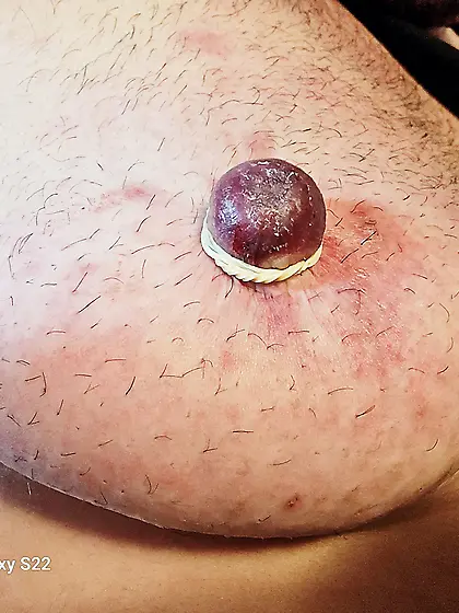 Elastic nipples first time