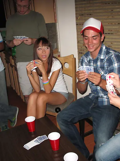 Cute and kinky women are going to party and fuck like mad