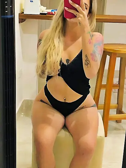 Curious wife's friend selfie