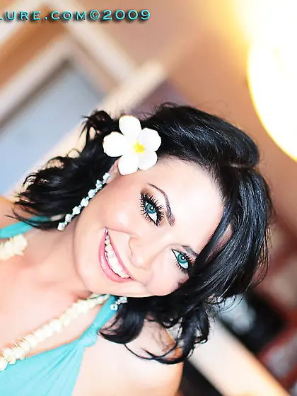 Beautiful chick Lila Allure smiles when sitting on stiff dick an