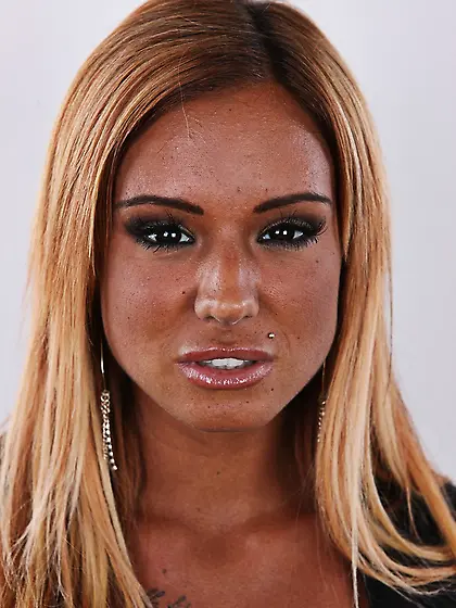 Smoky hot blonde balanced