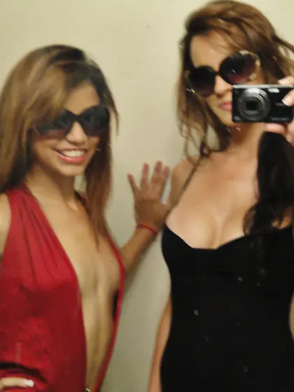 Best BFFs having fun with a big cock