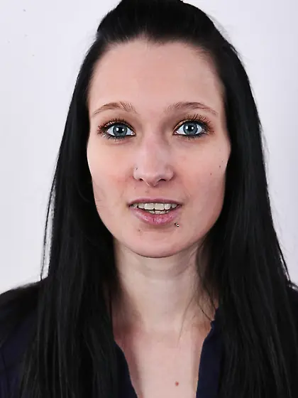 Likable slim chick hot