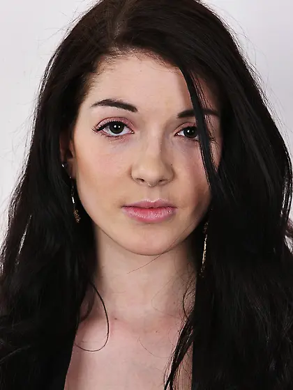 Busty brunette babe dreams of being a pornstar