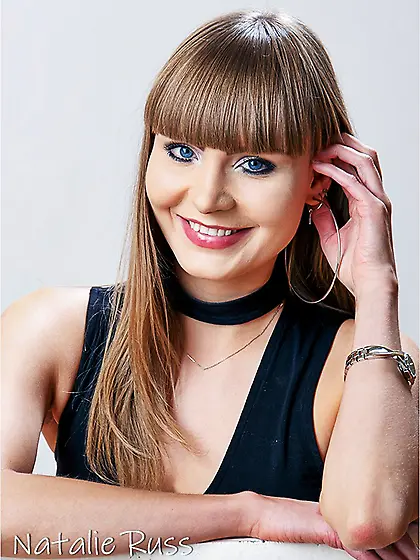 Natalie Russ bigtits Russian babe in xxx casting