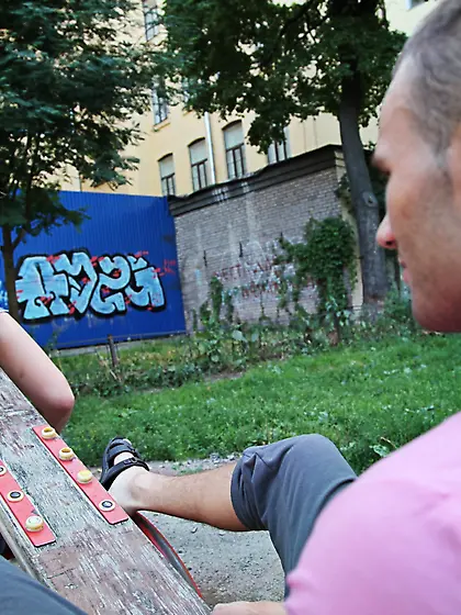 Teen Robin was riding