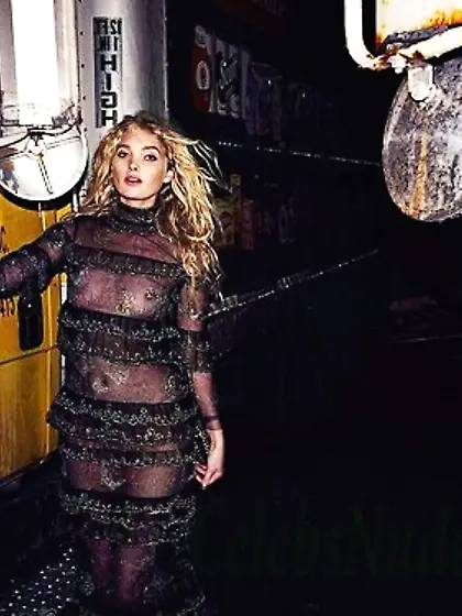 Elsa Hosk See thru picture