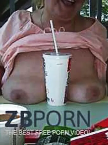 Titten im Restaurant