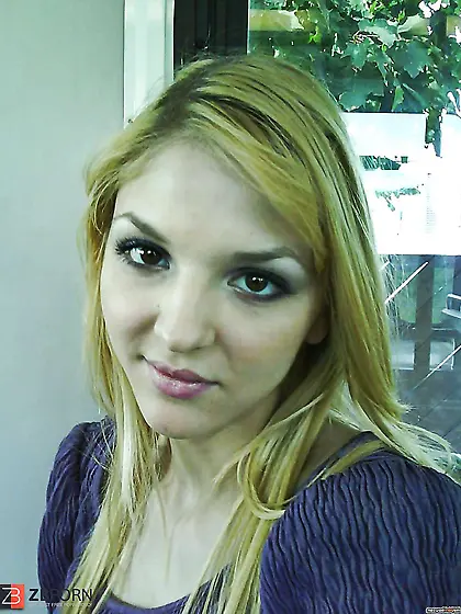 My cool platinum-blonde girlfriend Alina