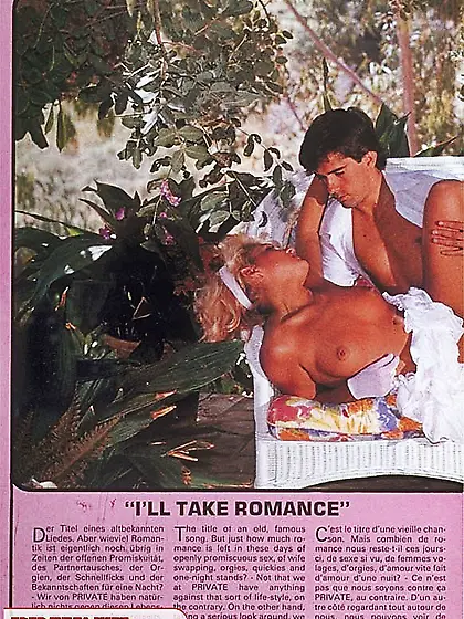 Steaming hot blonde teases