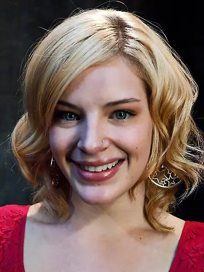 Pale blonde cutie mistress