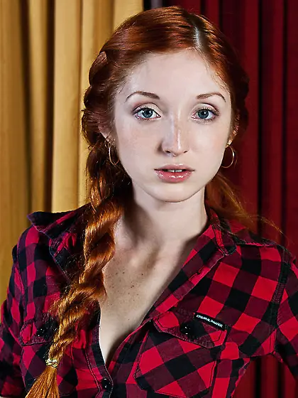 Red leather armchair love