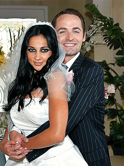 Happy bride, Audrey Bitoni, reveals all her sex skills and satis