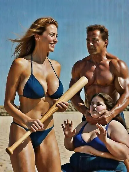 Honey,  fat pigs deserve to die