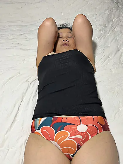Asian Showing Off Panties