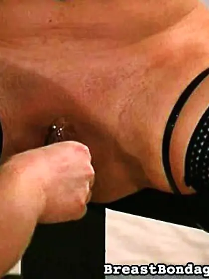 Brunette lady intimate parts