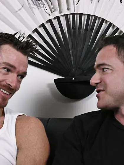 Oozingly juicy wanking of behemothic dicks