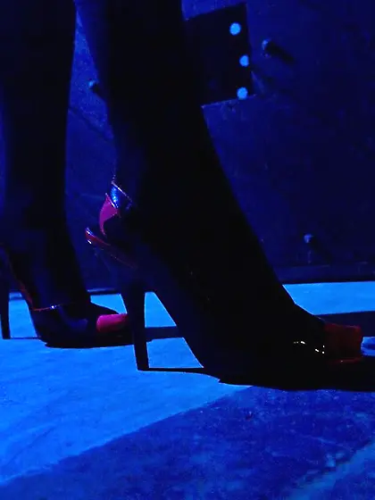 Dark haired domina good