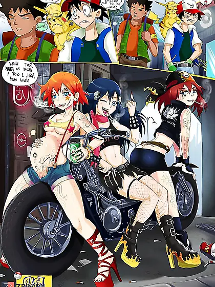 Misty Gets Raw-Pokemon