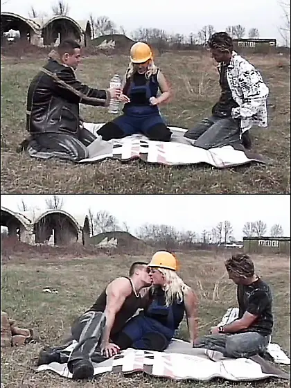 Construction Workers Fucking Outdoor