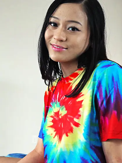 Asian hipster receives brothers