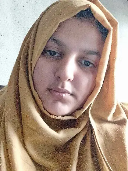 Beautiful Muslim hijab girl