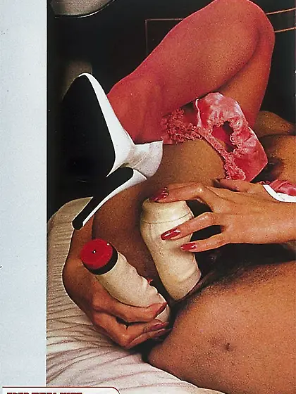 Lusty babe indulging tits