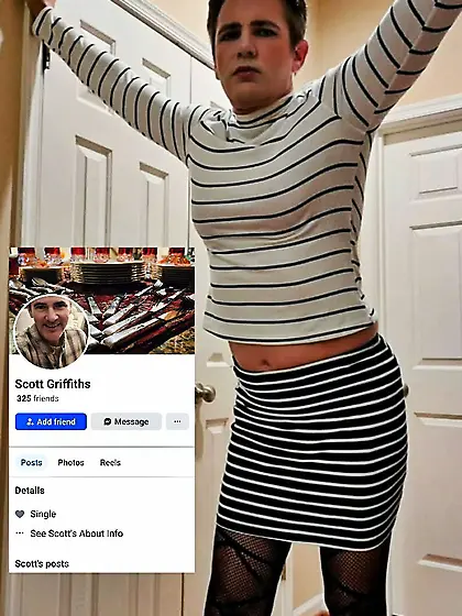 Facebook Exposed Sissy Faggot