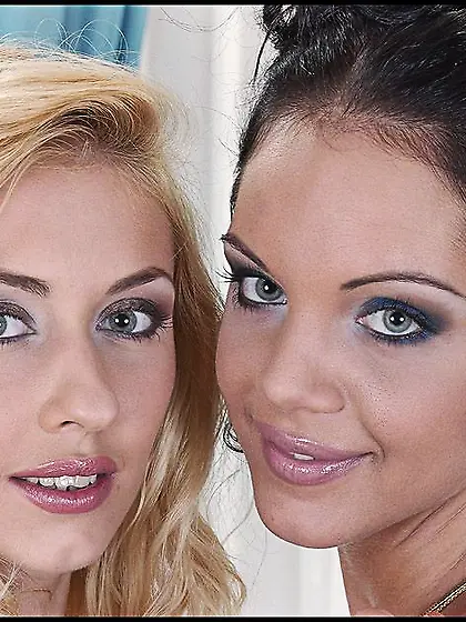 Cindy Lords with her blonde girlfriend Julie Silver having lots