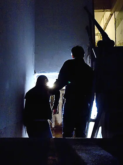 Dick-sucking fireball caned butt