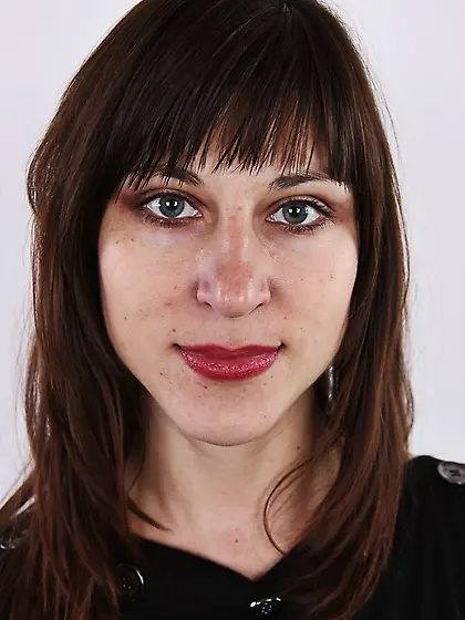 Petite cute brunette small