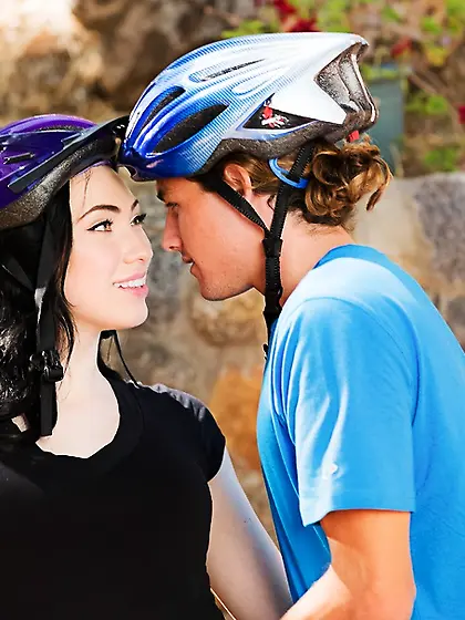 White skinned raven enjoys