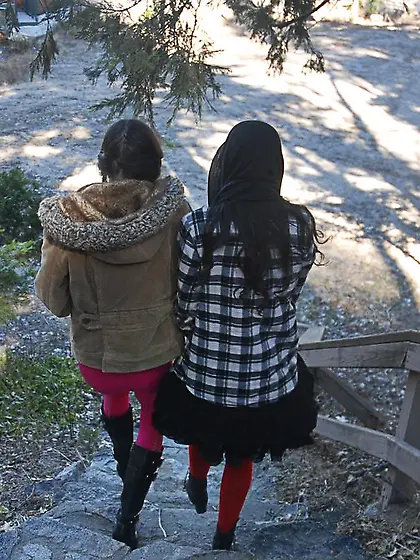 These raven haired bitches are ready for some nasty session with